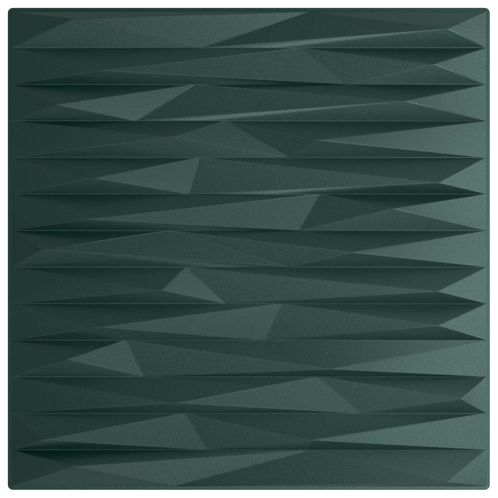 Pannelli da parete 12 pcs Verde pietra 50 x 50 cm Schiuma XPS | homemem39