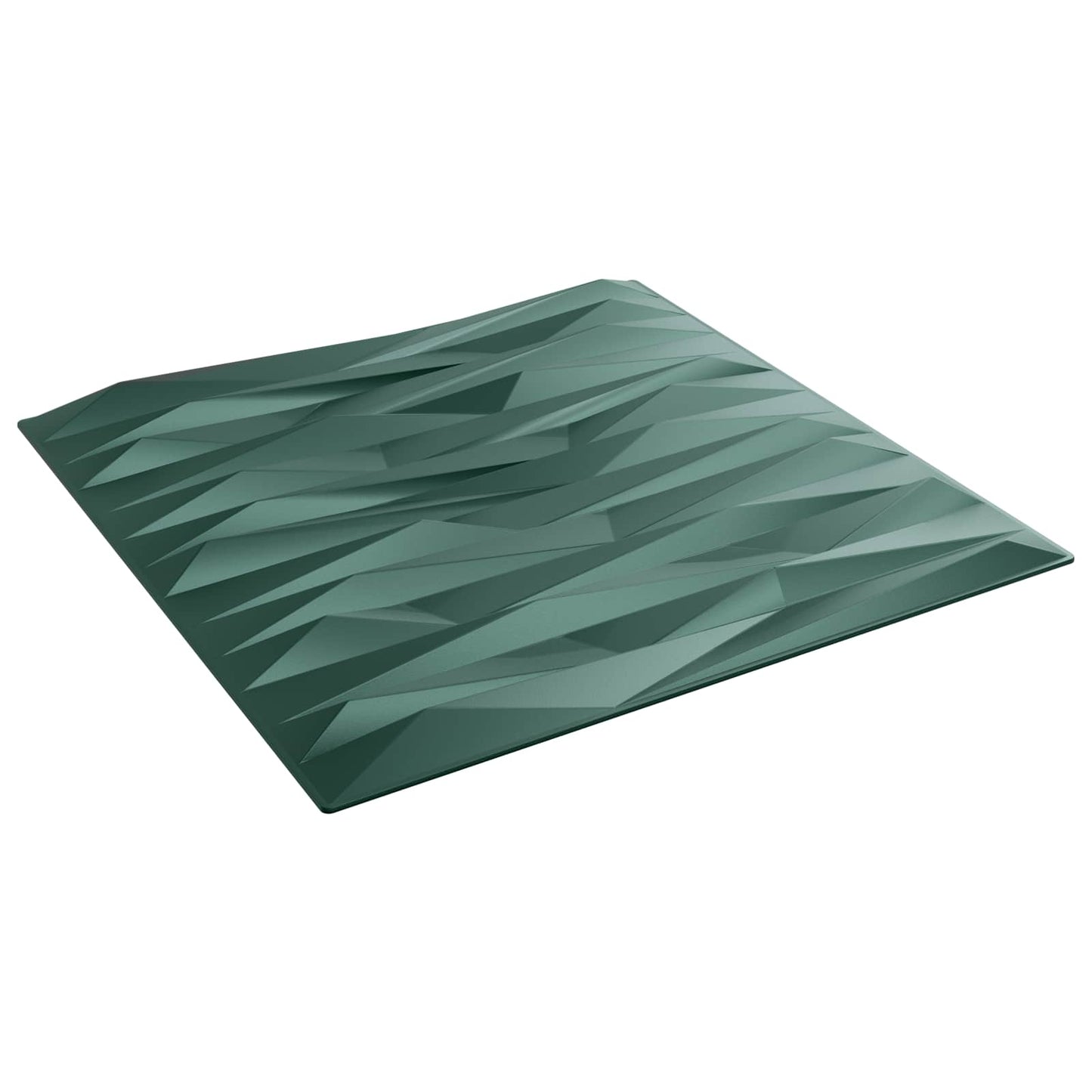 Pannelli da parete 48 pcs Verde pietra 50 x 50 cm Schiuma XPS | homemem39