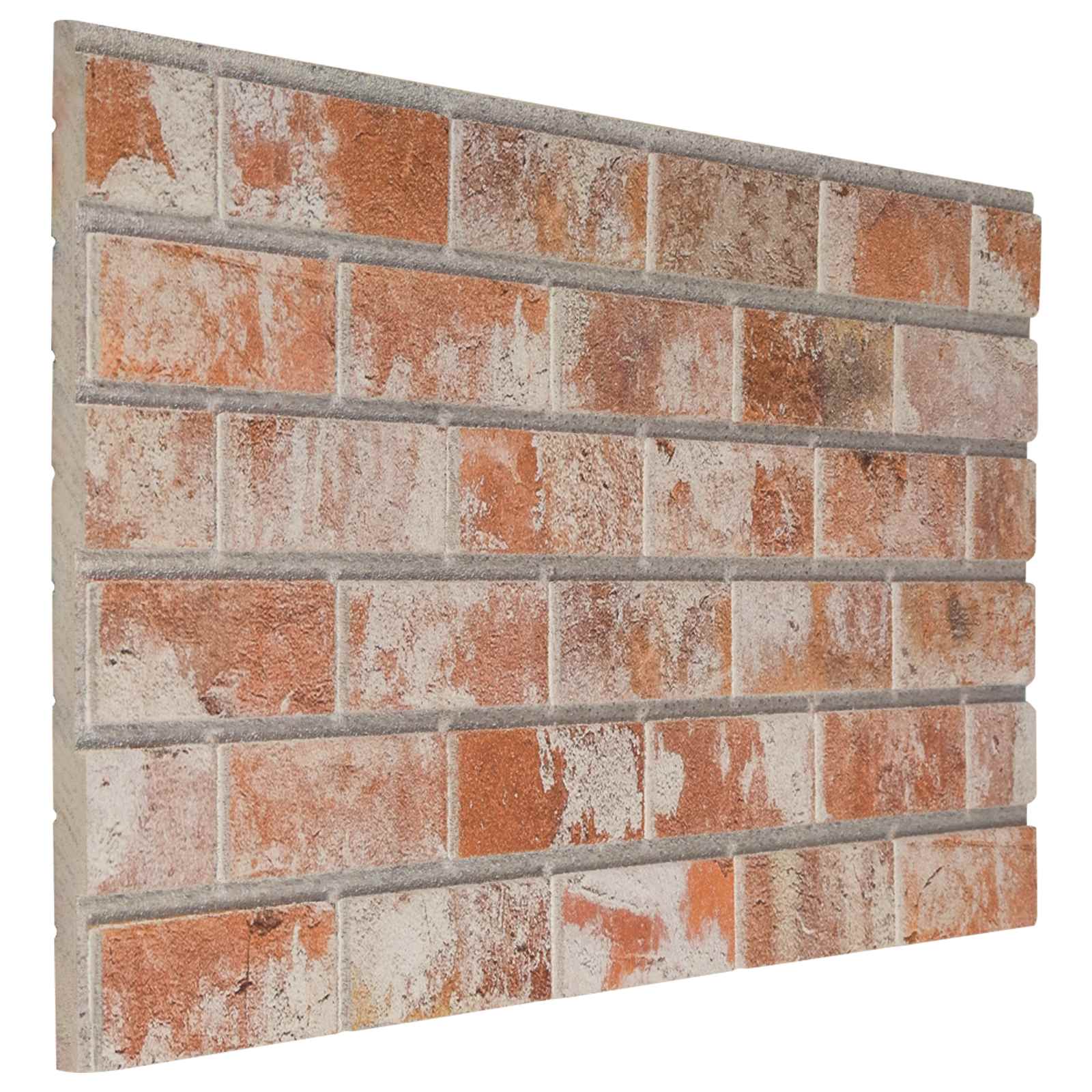 Pannelli da parete 10 pcs Arancione 100 x 50 cm Schiuma EPS | homemem39