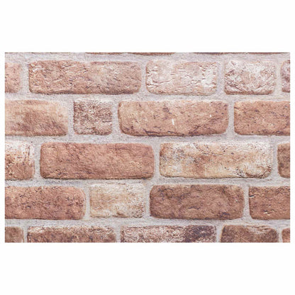 Pannelli da parete 10 pcs Marrone 100 x 50 cm Schiuma EPS | homemem39