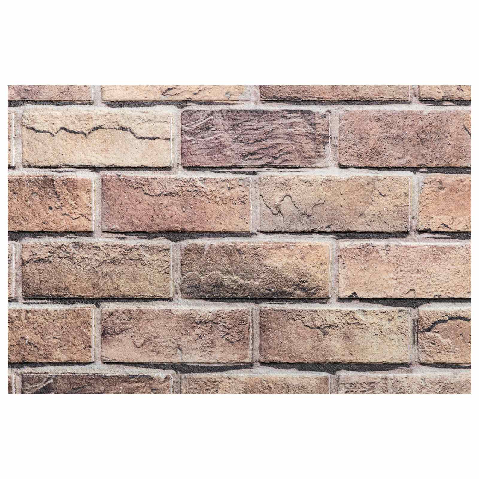 Pannelli da parete 10 pcs Marrone e Grigio 100 x 50 cm | homemem39