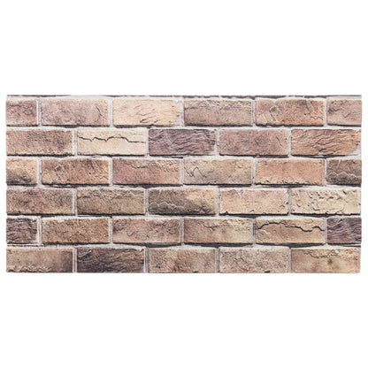 Pannelli da parete 10 pcs Marrone e Grigio 100 x 50 cm | homemem39