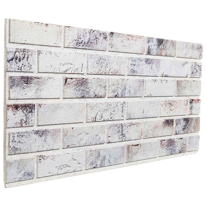 Pannelli da parete 10 pcs Grigio Chiaro e Nero 100 x 50 cm | homemem39