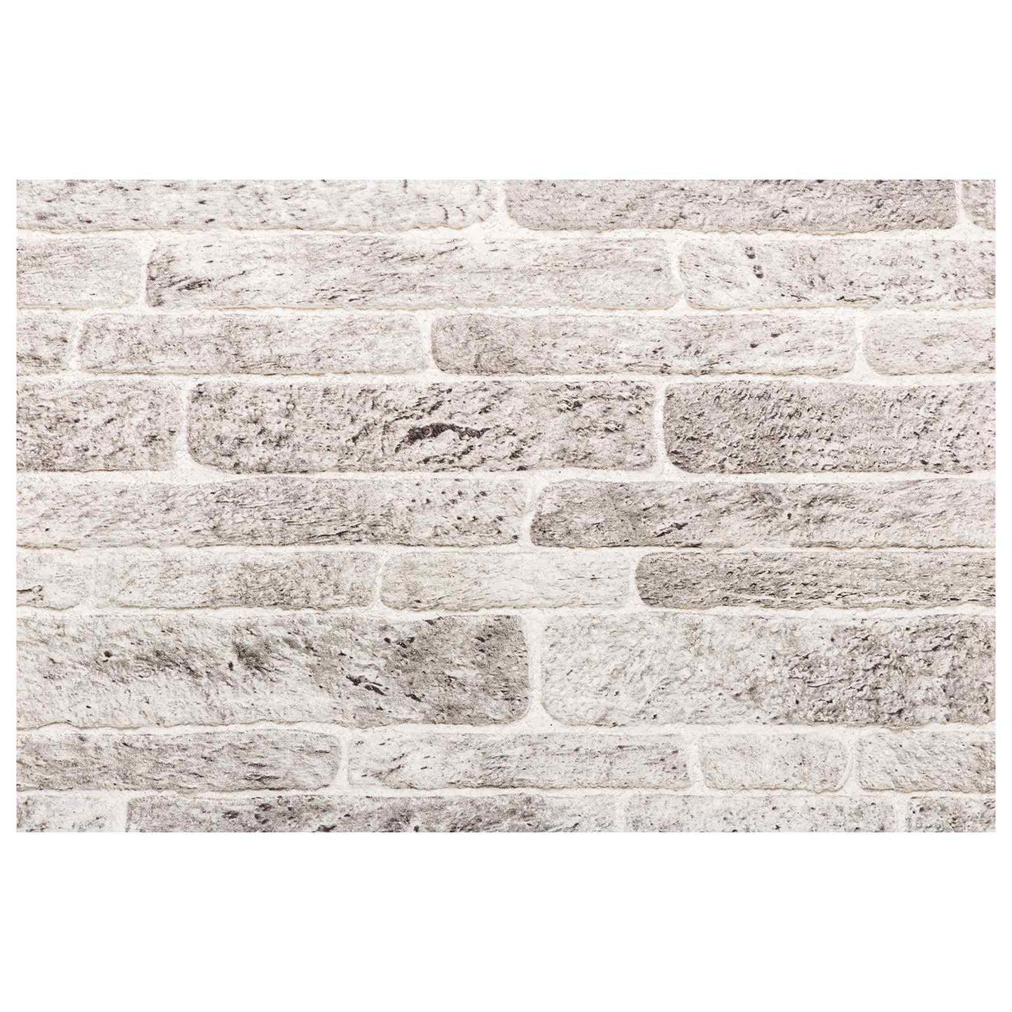 Pannelli da parete 10 pcs Grigio chiaro e bianco 100 x 50 cm | homemem39