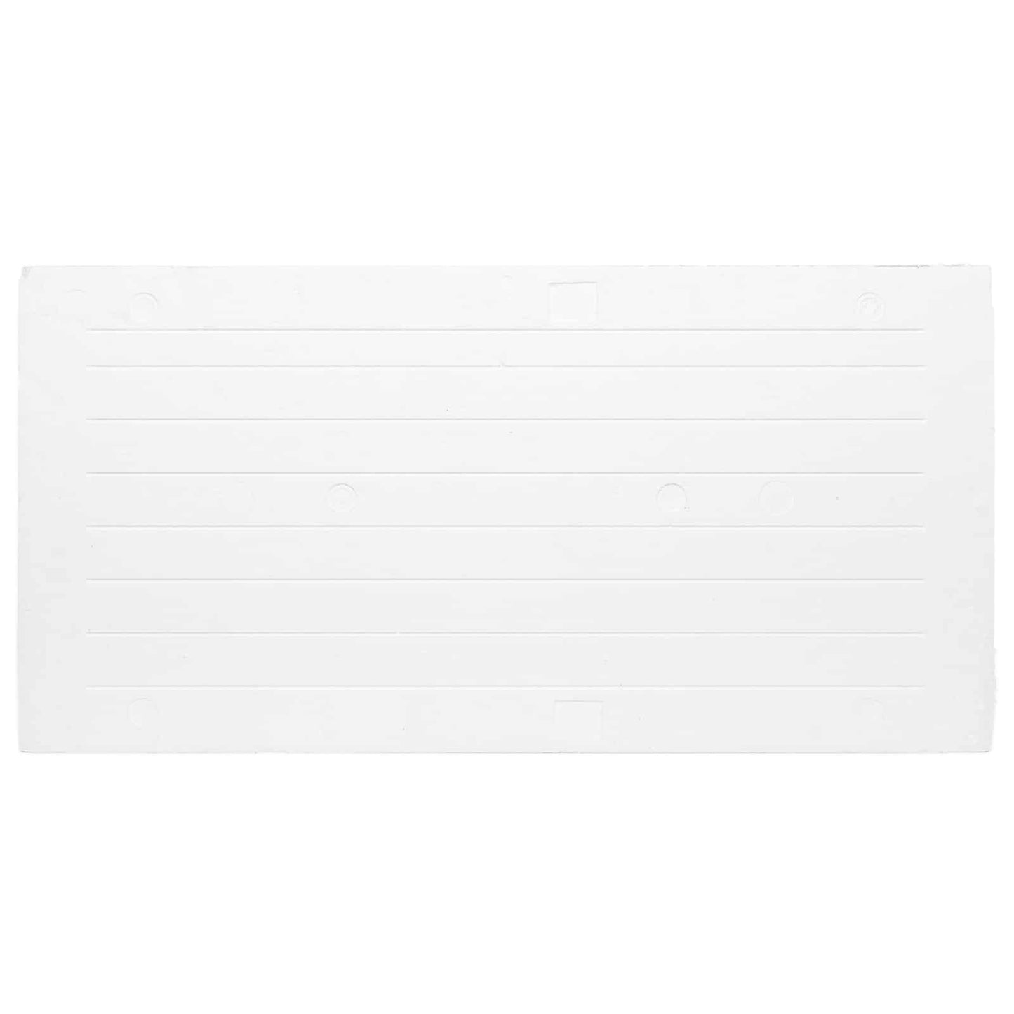 Pannelli da parete 10 pcs Grigio chiaro e bianco 100 x 50 cm | homemem39
