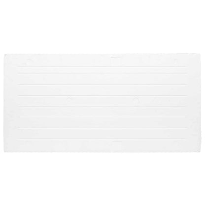 Pannelli da parete 10 pcs Grigio chiaro e bianco 100 x 50 cm | homemem39