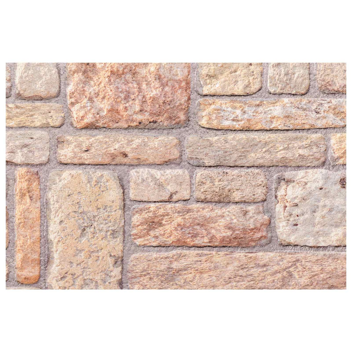 Pannelli da parete 10 pcs Marrone chiaro e bianco 100 x 50 cm | homemem39