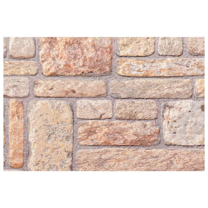 Pannelli da parete 10 pcs Marrone chiaro e bianco 100 x 50 cm | homemem39