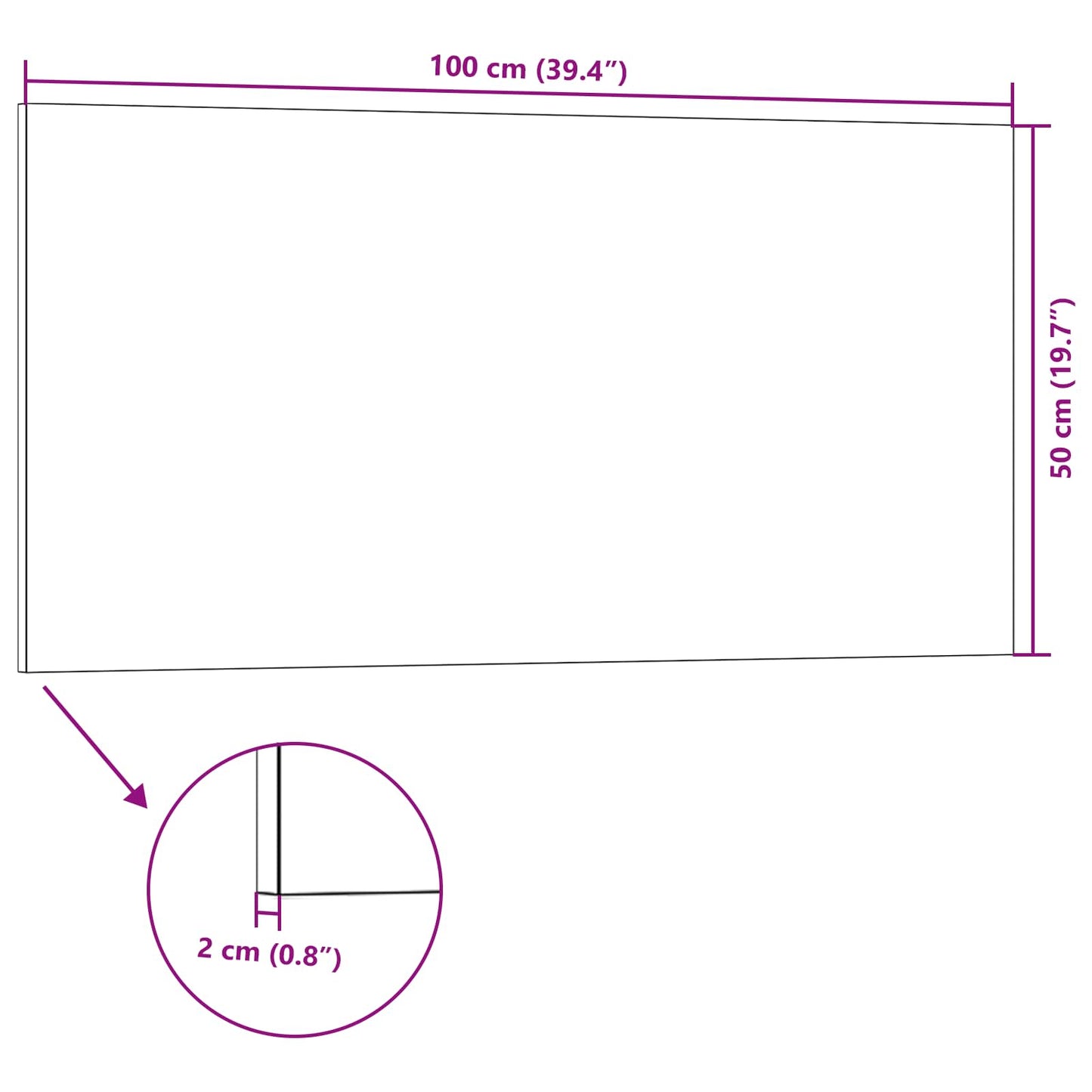 Pannelli da parete 10 pcs Marrone chiaro e bianco 100 x 50 cm | homemem39