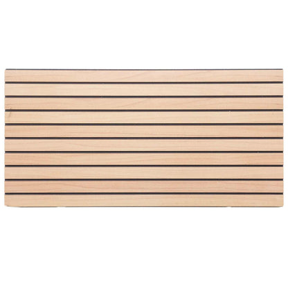 Pannelli da parete 5 pcs Marrone 100 x 50 cm Schiuma EPS