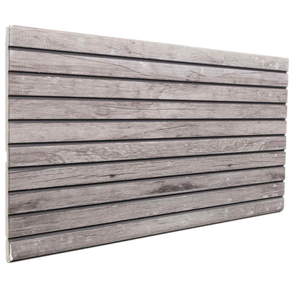 Pannelli da parete 5 pcs Grigio 100 x 50 cm Schiuma EPS
