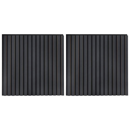 Pannelli da parete 2 pcs Antracite 60,5 x 60 cm | homemem39