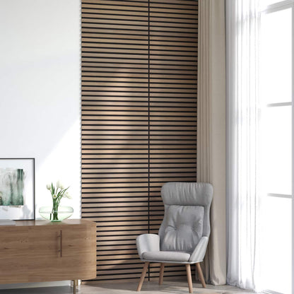 Pannelli da parete 8 pcs Marrone 60,5 x 60 cm | homemem39