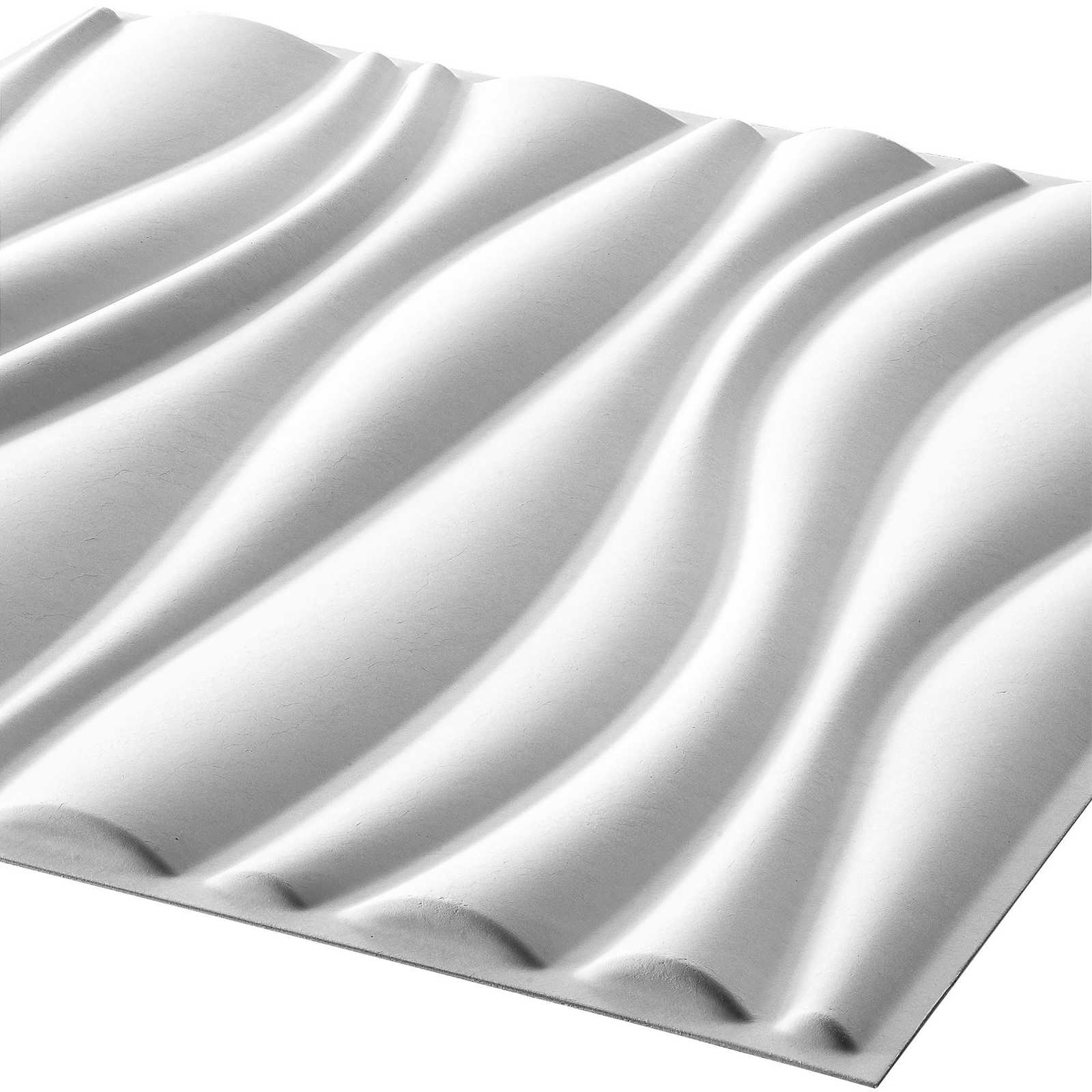 Pannelli da parete 12 pcs Bianco 50 x 50 cm | homemem39
