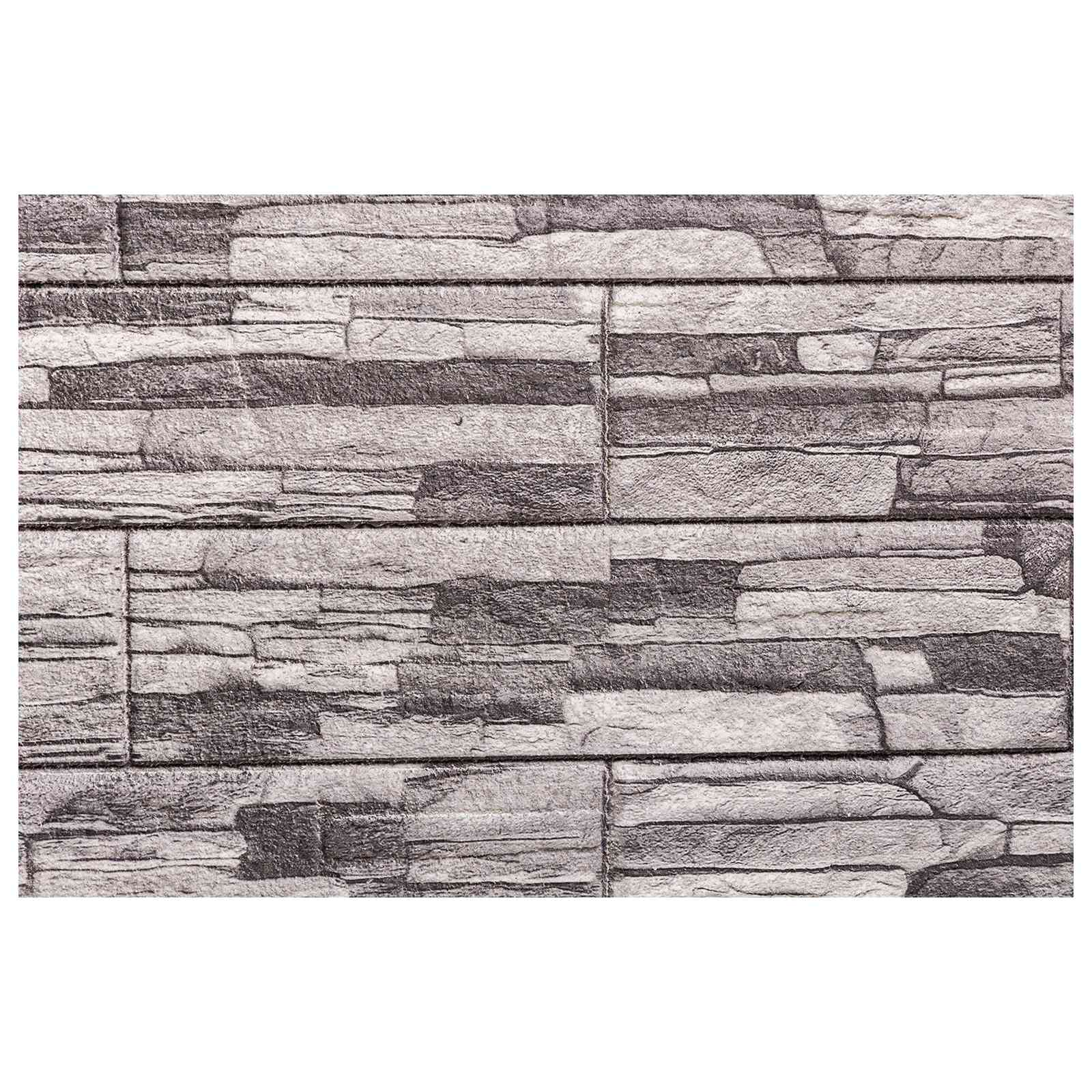 Pannelli da parete 10 pcs Grigio scuro e grigio chiaro | homemem39