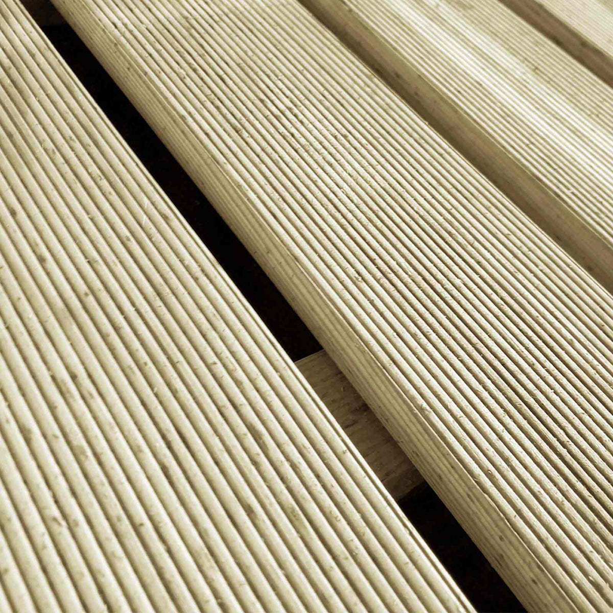 Piastrella per Decking 6 pz Verde 50 x 50 cm