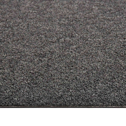 Tappeto 20 pz Antracite 50 x 50 cm 100% Polipropilene
