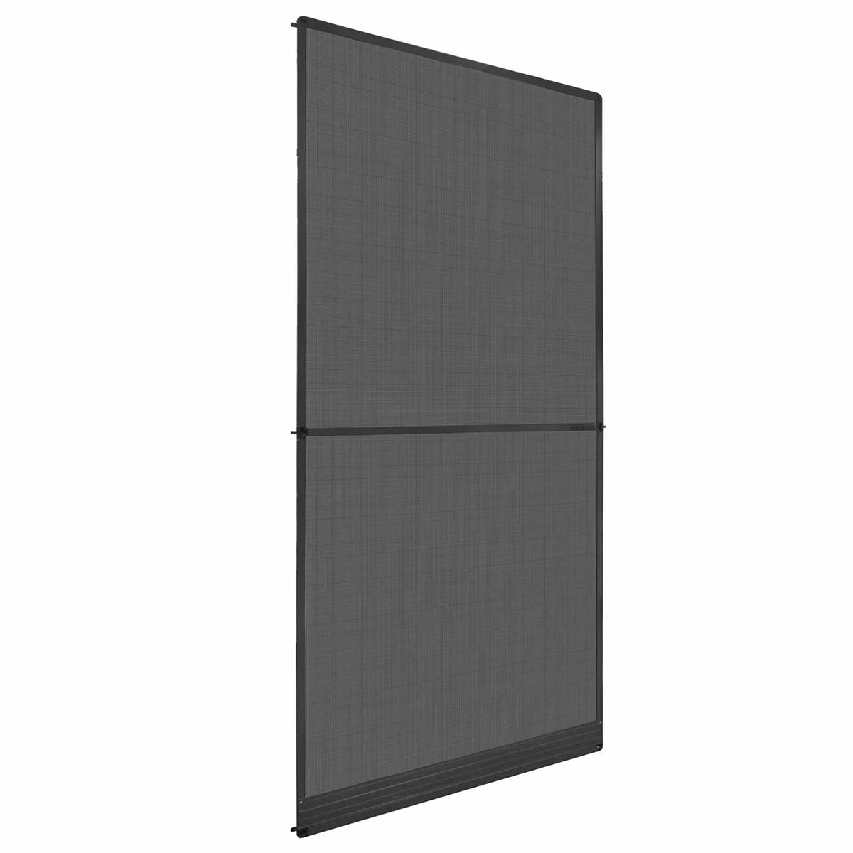 Schermo Insetti a Battente Antracite e Nero 120 x 240 cm