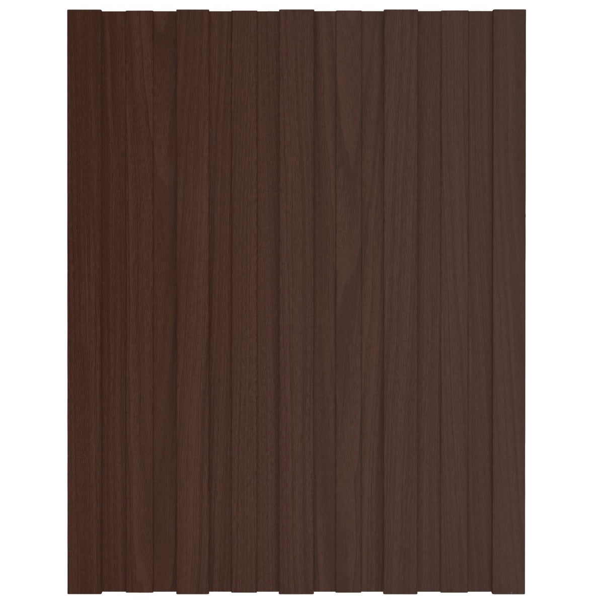 Pannello per tetto 12 pz Marrone 60 x 45 cm Acciaio zincato