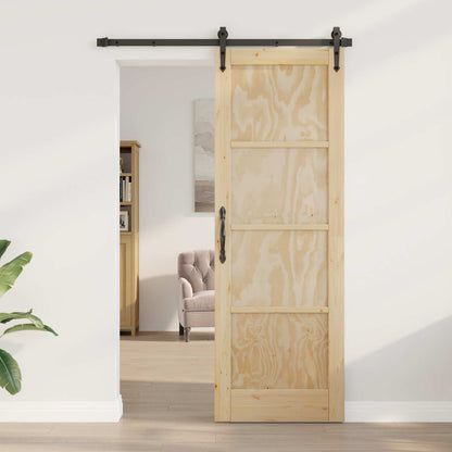 Porta Interna Naturale 73,5 x 211 cm Legno compensato | homemem39
