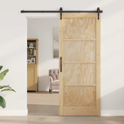 Porta Interna Naturale 86 x 211 cm Legno compensato | homemem39