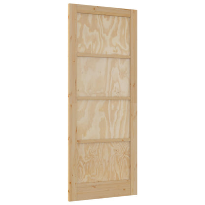 Porta Interna Naturale 86 x 211 cm Legno compensato | homemem39