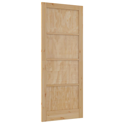 Porta Interna Naturale 86 x 211 cm Legno compensato | homemem39