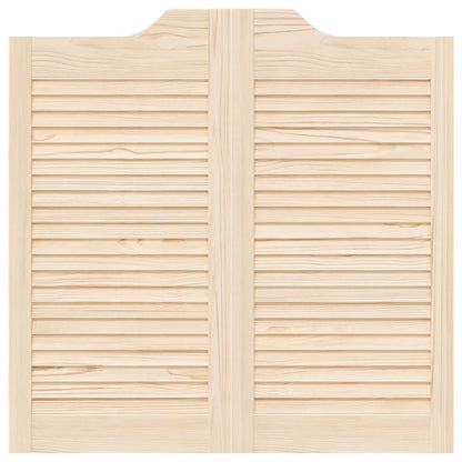 Porte Swing Naturale 80 x 40 cm Legno Massello di Pino | homemem39
