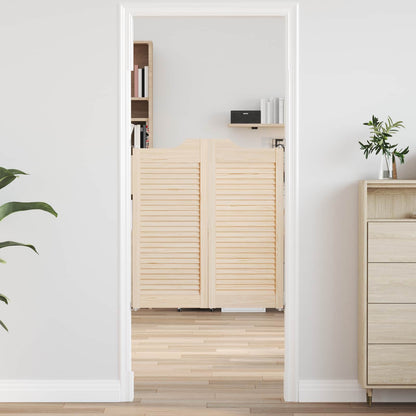Porte Swing Naturale 90 x 40 cm Legno Massello di Pino | homemem39