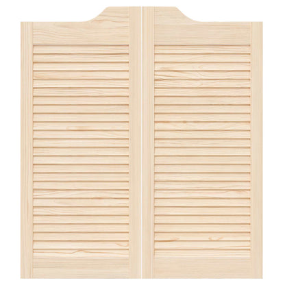 Porte Swing Naturale 90 x 40 cm Legno Massello di Pino | homemem39
