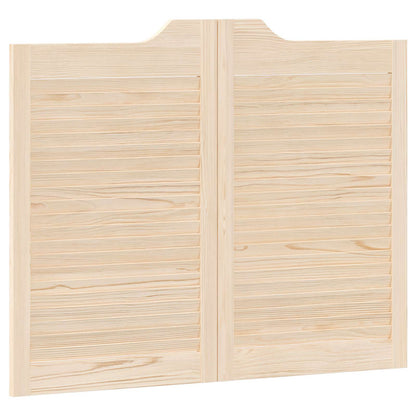 Porte Swing Naturale 80 x 50 cm Legno Massello di Pino | homemem39