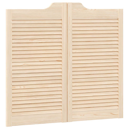 Porte Swing Naturale 90 x 50 cm Legno Massello di Pino | homemem39