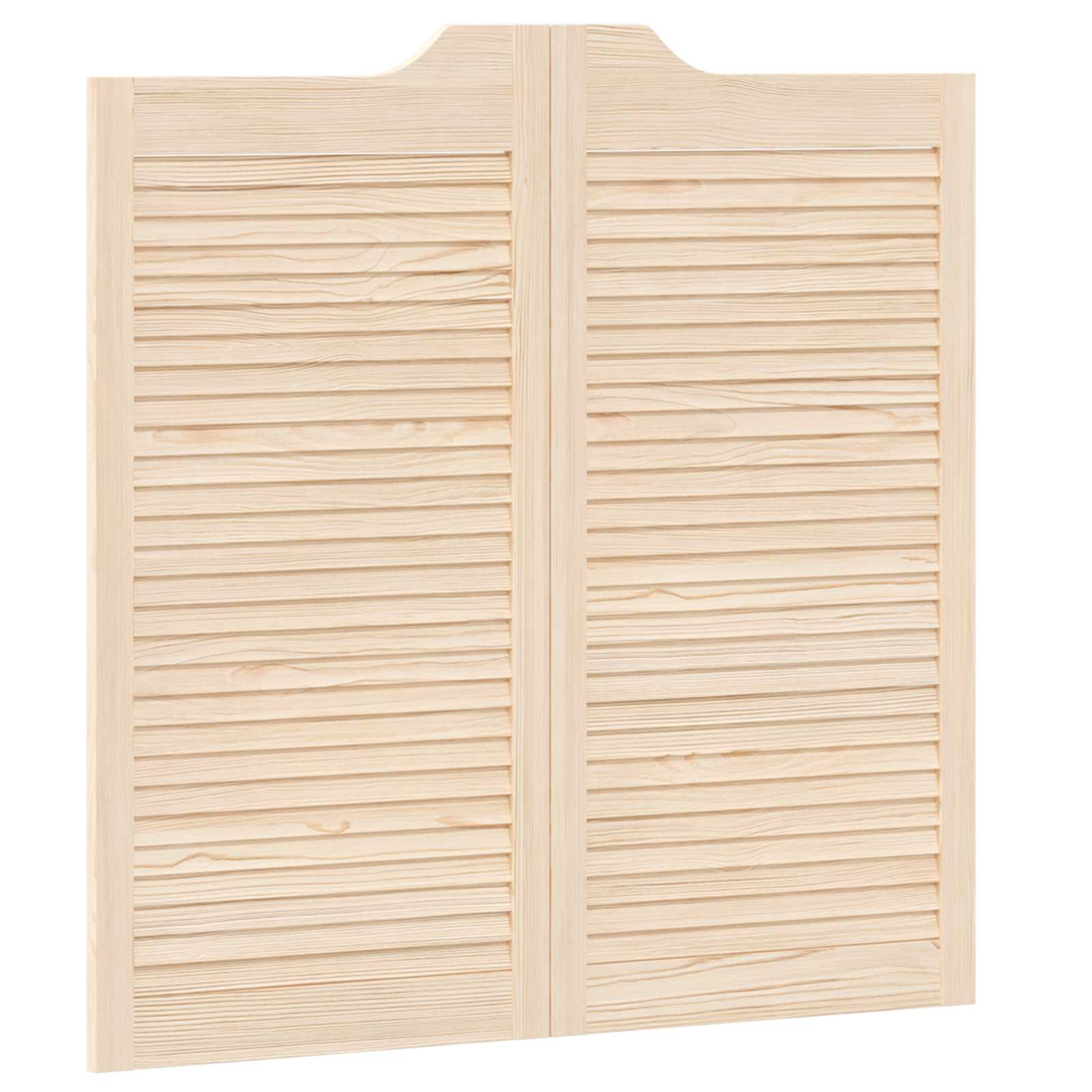 Porte Swing Naturale 100 x 50 cm Legno Massello di Pino | homemem39