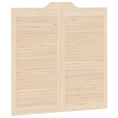 Porte Swing Naturale 100 x 50 cm Legno Massello di Pino | homemem39