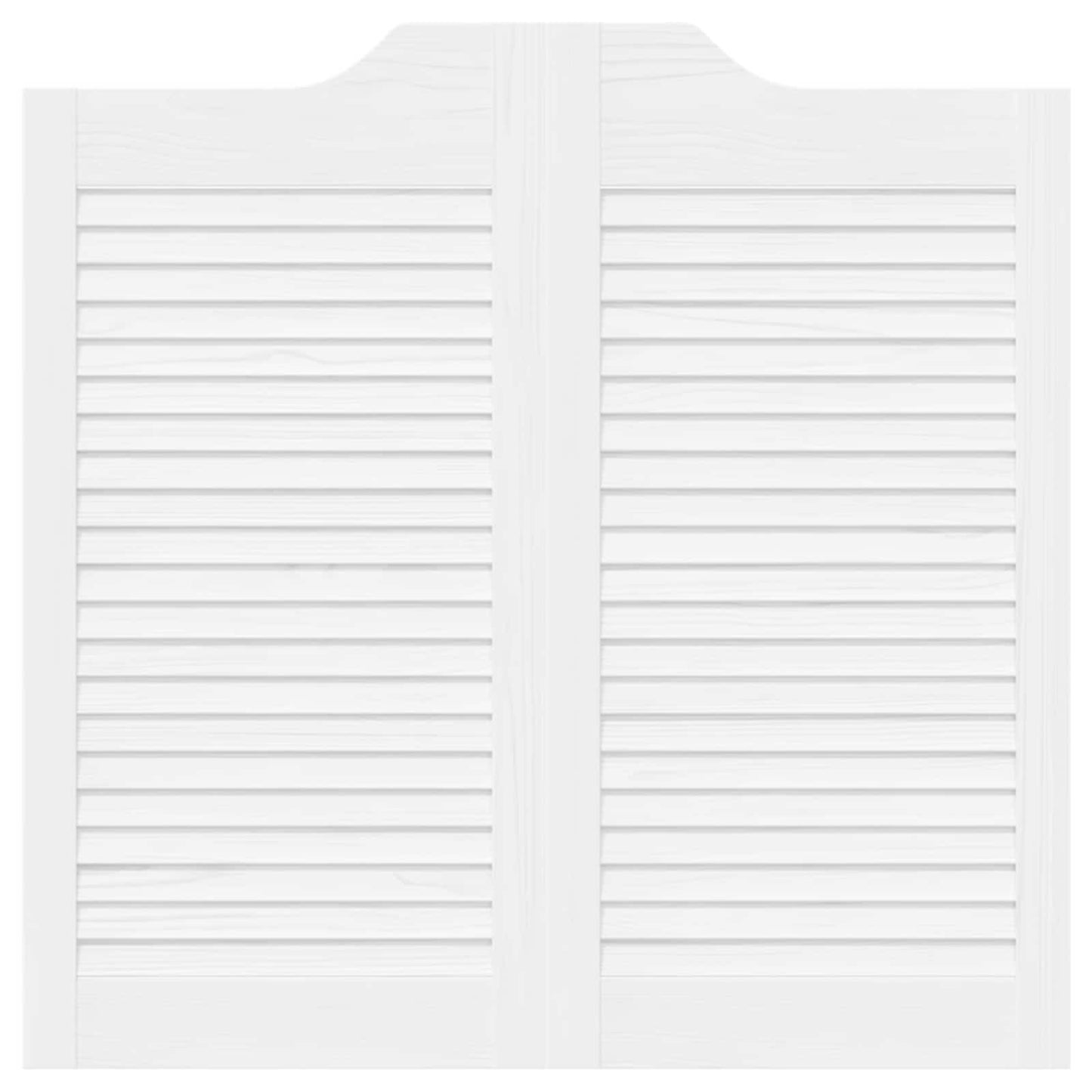 Porte Swing Bianco 80 x 40 cm Legno Massello di Pino | homemem39