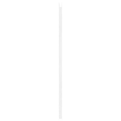 Porte Swing 2 pcs Bianco Legno Massello di Pino | homemem39