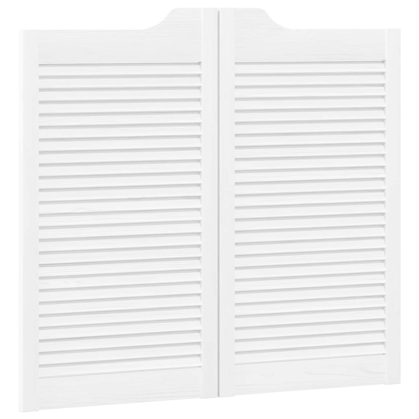 Porte Swing Bianco 90 x 40 cm Legno Massello di Pino | homemem39