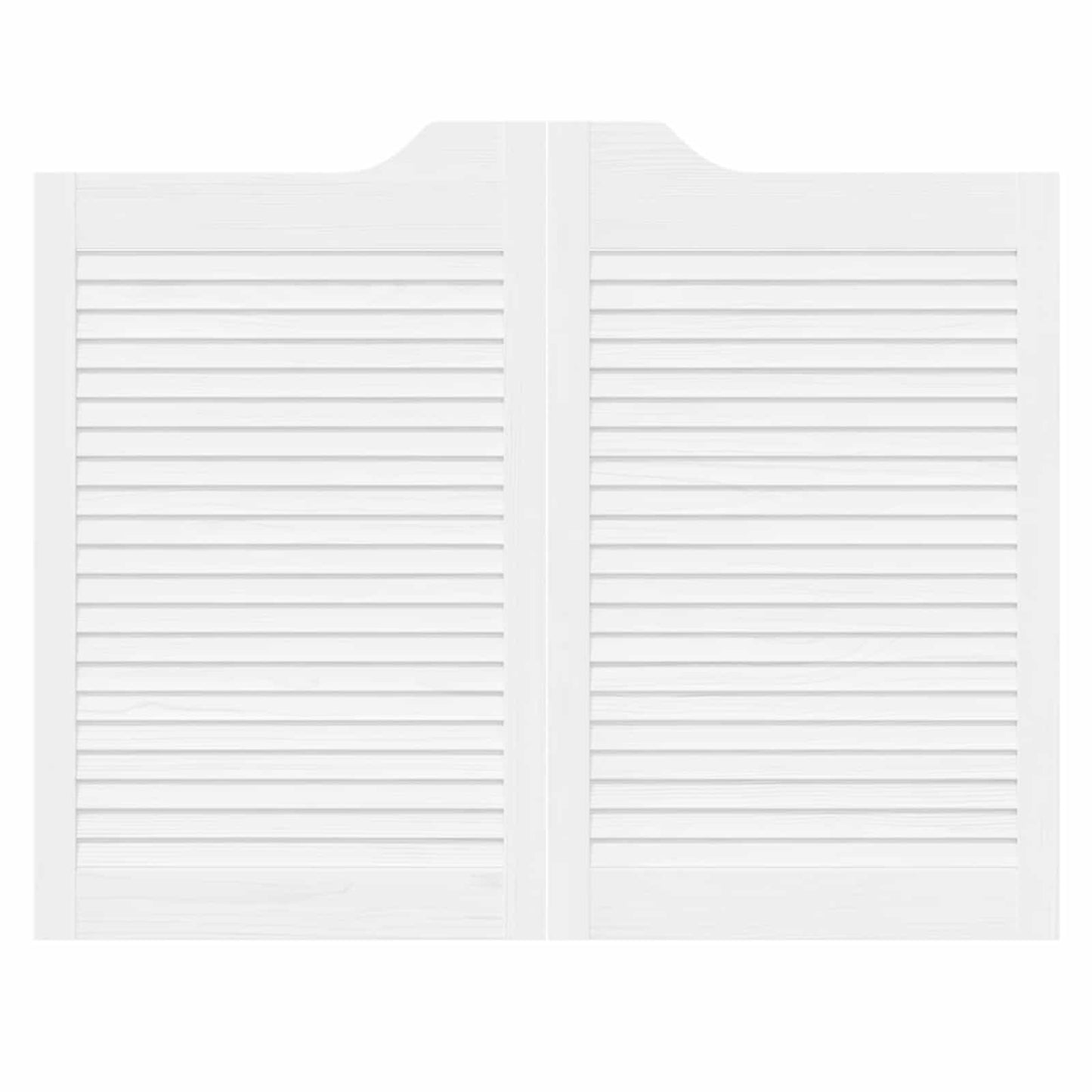 Porte Swing Bianco 80 x 50 cm Legno Massello di Pino | homemem39