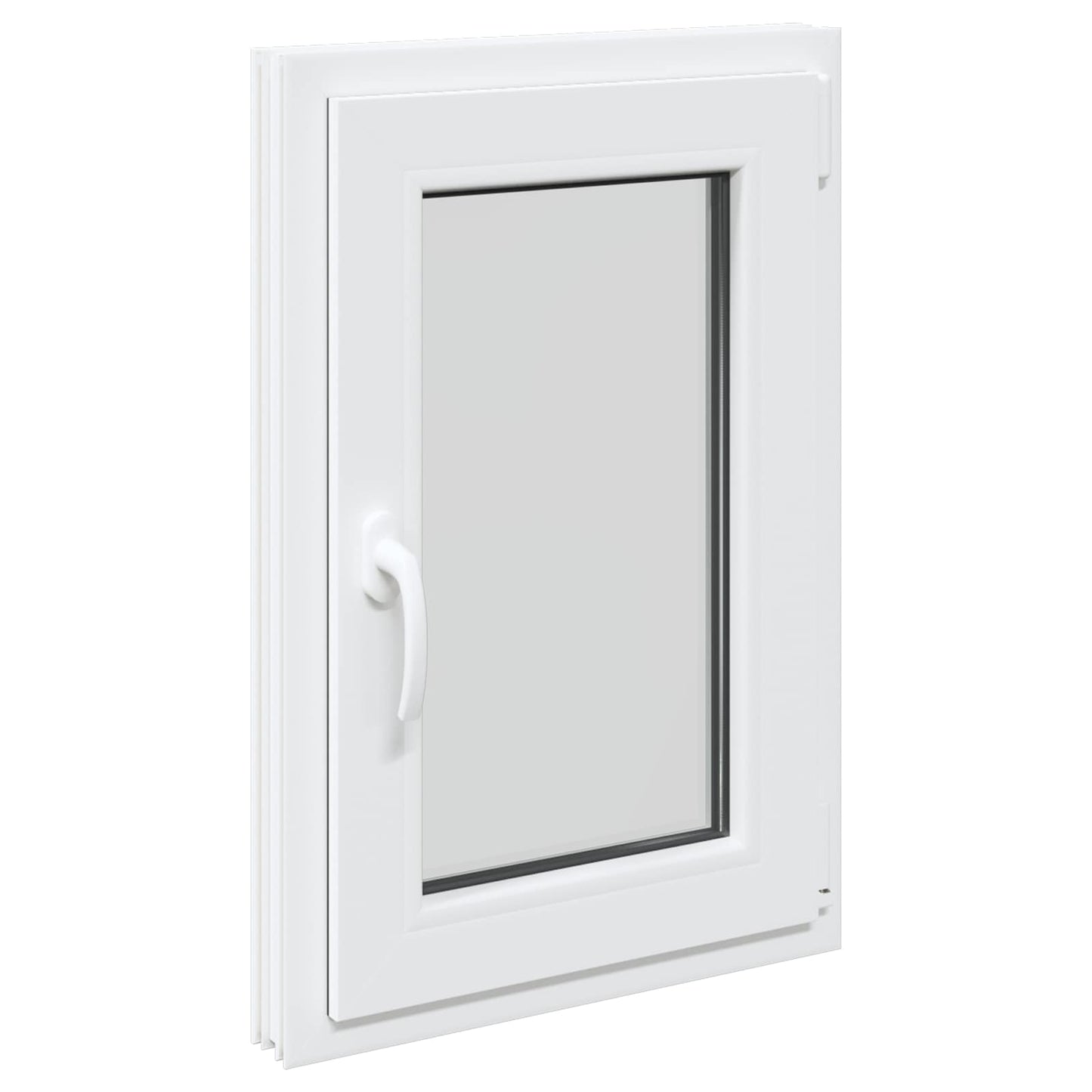 Finestra per Soffitta RISOR 50 x 75 cm PVC e Vetro Bianco | homemem39
