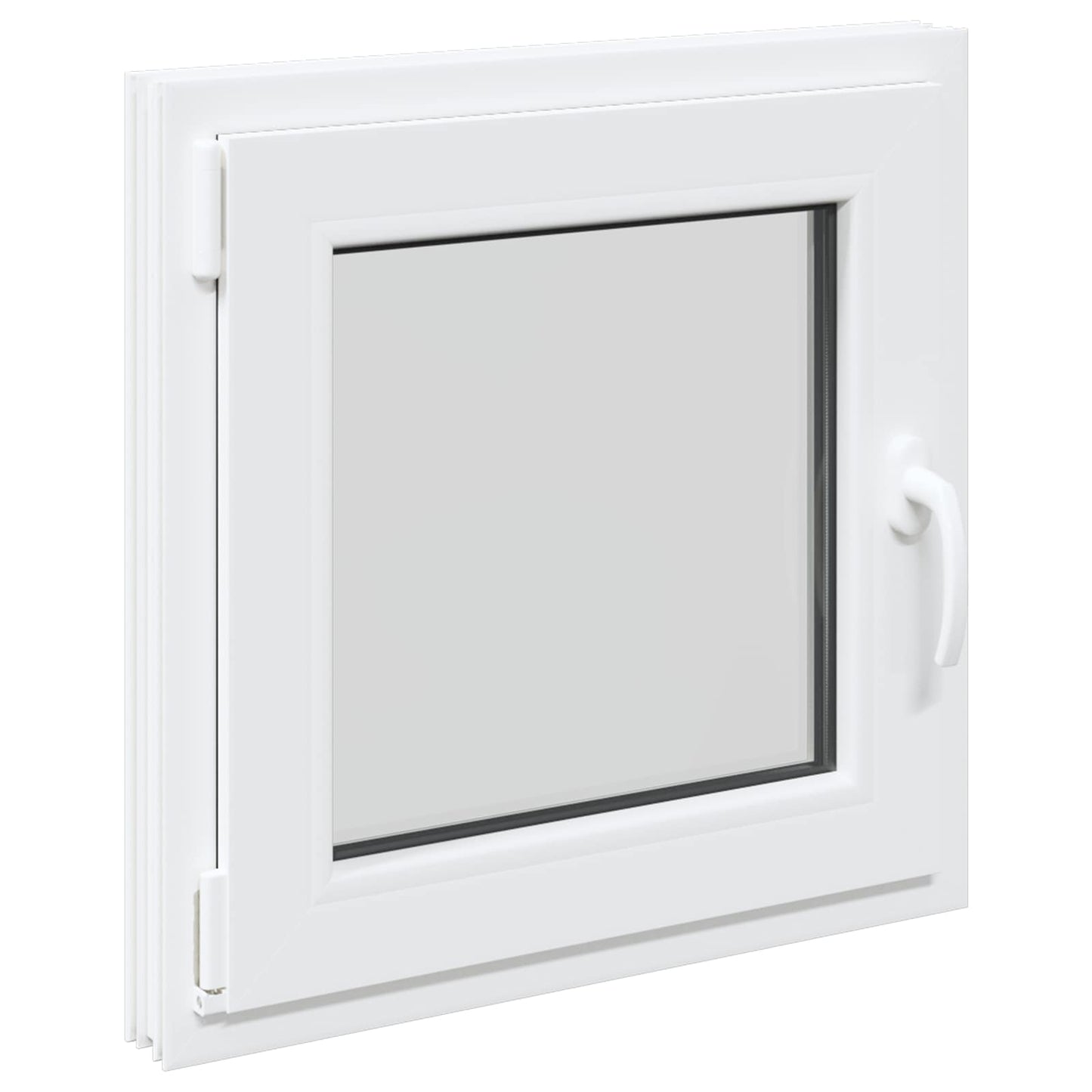 Finestra per Soffitta RISOR 60 x 60 cm PVC e Vetro Bianco | homemem39