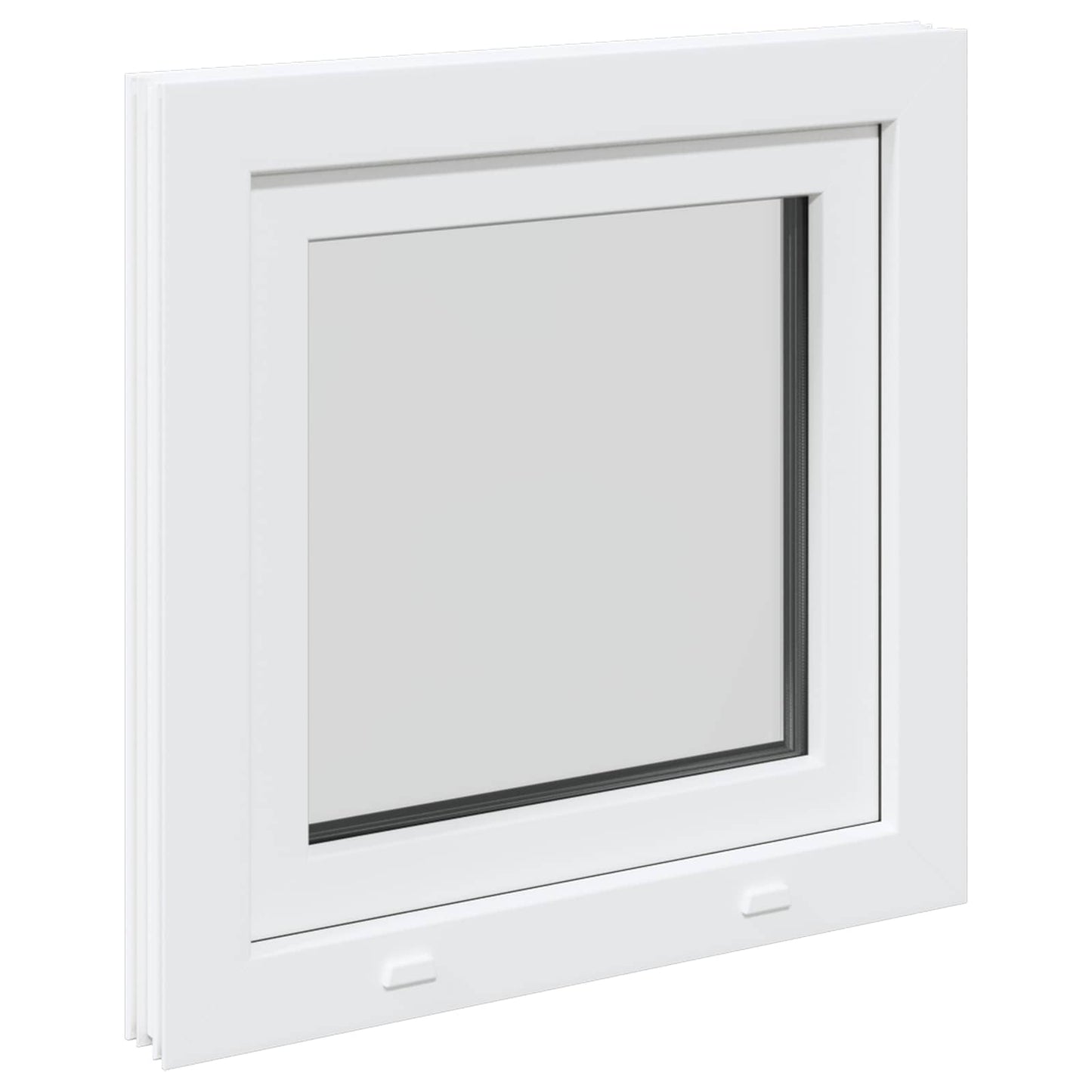Finestra per Soffitta RISOR 60 x 60 cm PVC e Vetro Bianco | homemem39