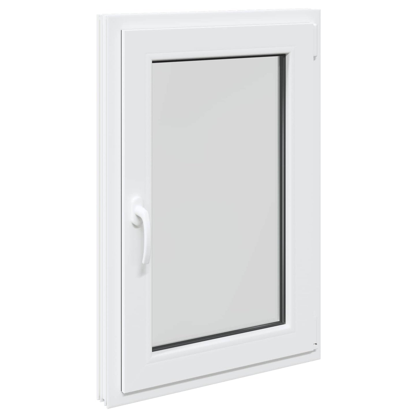 Finestra per Soffitta RISOR 60 x 100 cm PVC e Vetro Bianco | homemem39