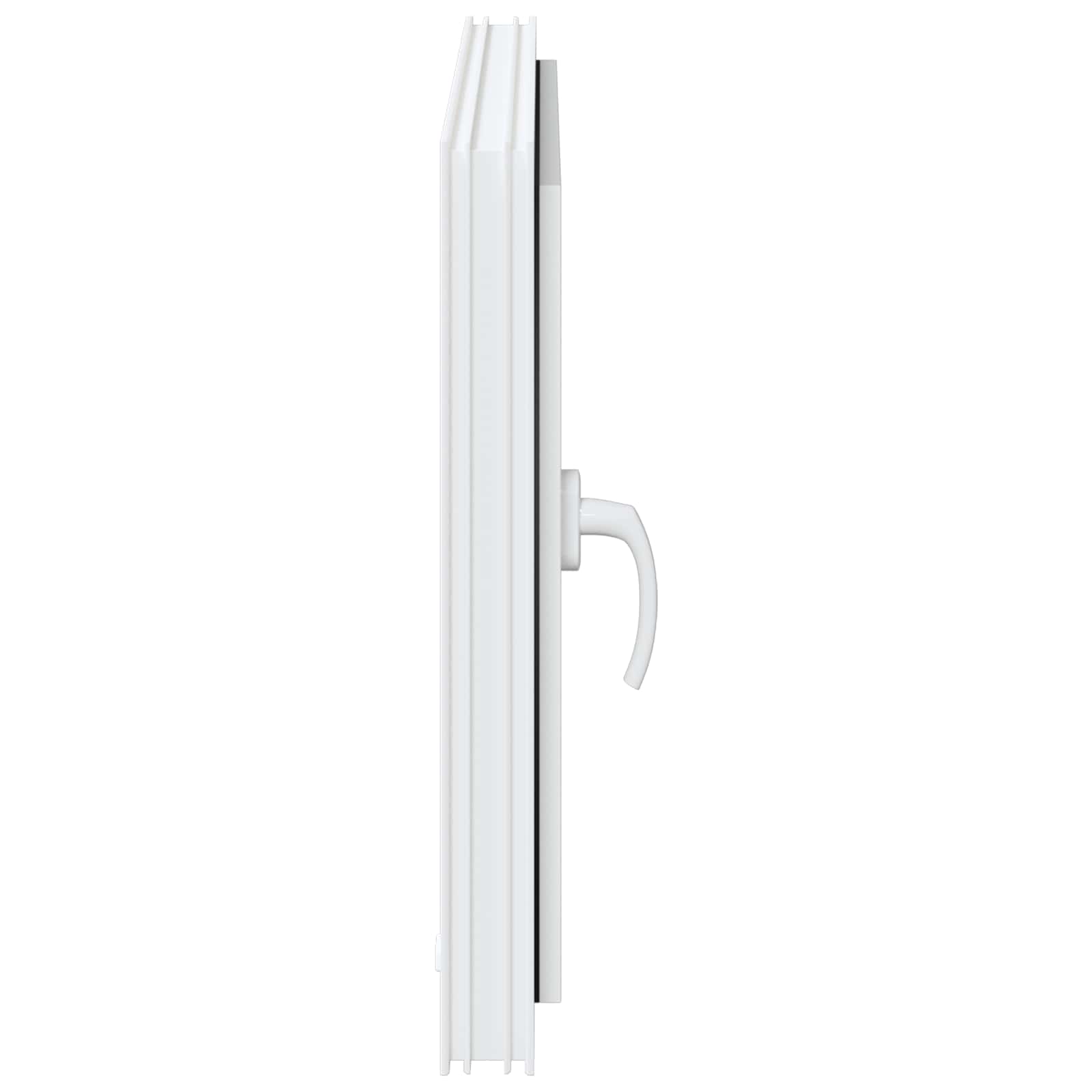 Finestra per Soffitta RISOR 80 x 50 cm PVC e Vetro Bianco | homemem39