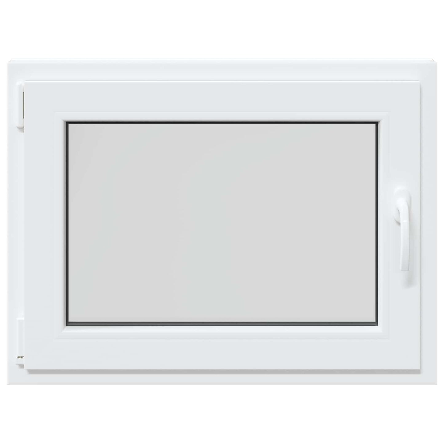 Finestra per Soffitta RISOR 80 x 50 cm PVC e Vetro Bianco | homemem39