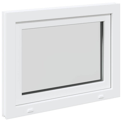 Finestra per Soffitta RISOR 80 x 60 cm PVC e Vetro Bianco | homemem39