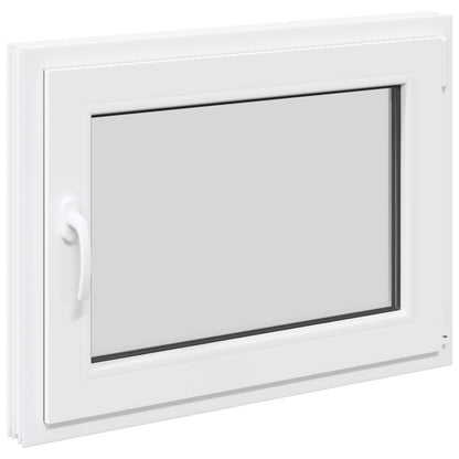 Finestra per Soffitta RISOR 80 x 70 cm PVC e Vetro Bianco
