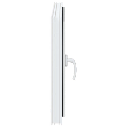Finestra per Soffitta RISOR 80 x 70 cm PVC e Vetro Bianco | homemem39