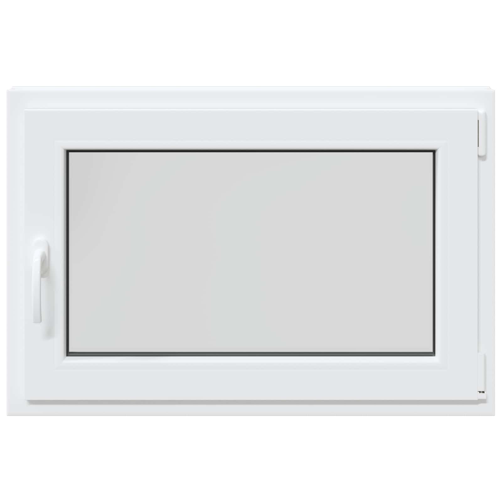 Finestra per Soffitta RISOR 90 x 50 cm PVC e Vetro Bianco | homemem39