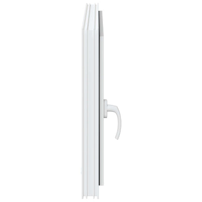 Finestra per Soffitta RISOR 90 x 70 cm PVC e Vetro Bianco | homemem39