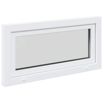 Finestra per Soffitta RISOR 100 x 50 cm PVC e Vetro Bianco | homemem39